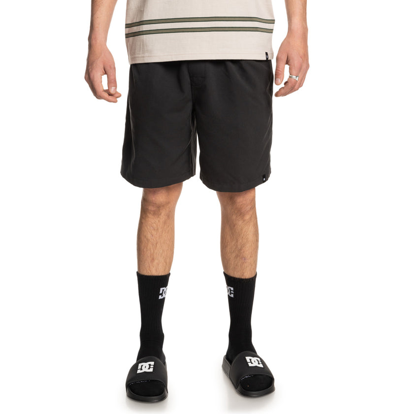 Load image into Gallery viewer, DC Men&#39;s Stryker 18&#39;&#39;Elastic Waist Walkshorts Black ADYWS03079-KVJ0
