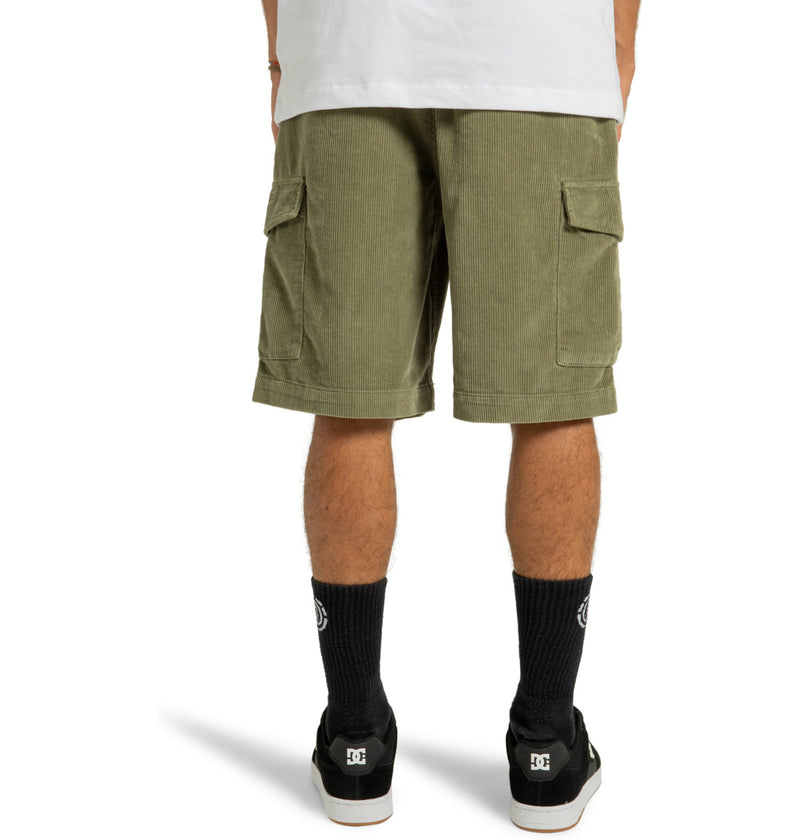 Load image into Gallery viewer, DC Men&#39;s Pipeline 22.5&quot; Cargo Walkshorts Deep Lichen Green ADYWS03081_TPC0
