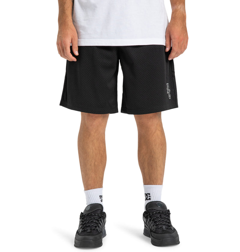 Load image into Gallery viewer, DC Men&#39;s No Hitter Elastic Waist Shorts Black ADYWS03082-KVJ0
