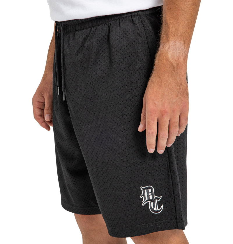 Load image into Gallery viewer, DC Men&#39;s No Hitter Elastic Waist Shorts Black ADYWS03082-KVJ0

