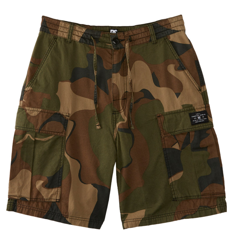 Load image into Gallery viewer, DC Men&#39;s Tundra Cargo Shorts Abstract Camo ADYWS03086-XCGK
