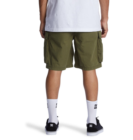 DC Men's Tundra Cargo Shorts Ivy Green ADYWS03086-CRB0