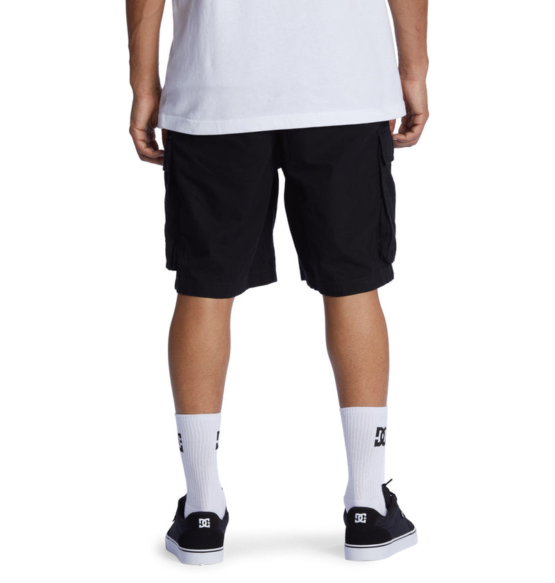 Load image into Gallery viewer, DC Men&#39;s Tundra Cargo Shorts Black ADYWS03086-KVJ0
