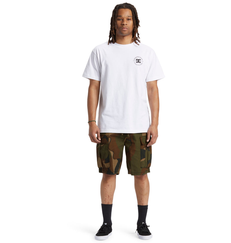 Load image into Gallery viewer, DC Men&#39;s Tundra Cargo Shorts Abstract Camo ADYWS03086-XCGK
