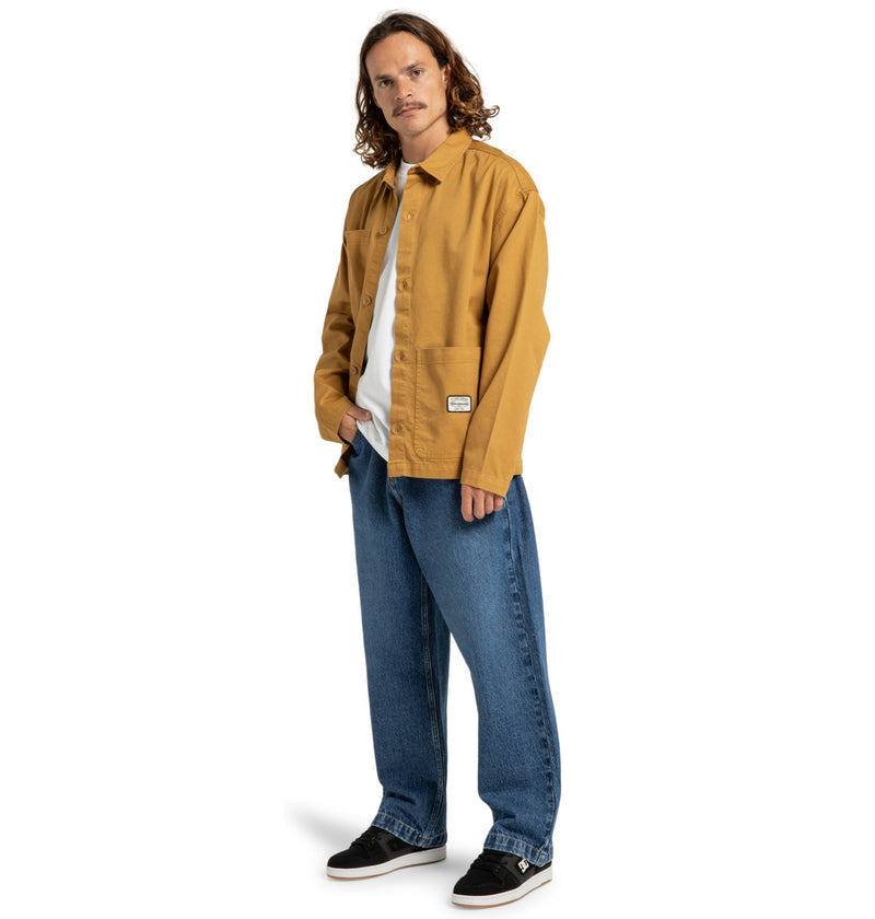 Load image into Gallery viewer, DC Men&#39;s Blueprint Shirt Medal Bronze ADYWT03112_CMV0
