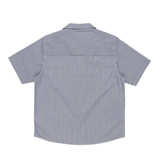 DC Men's Circuit Shirt Vintage Indigo Stripe ADYWT03113_XBWB