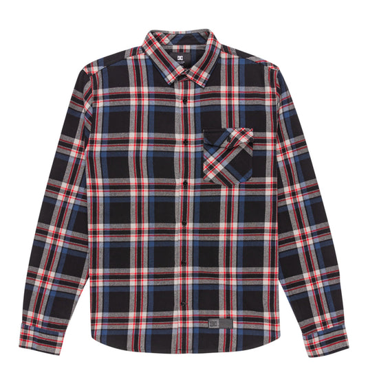 DC Men's Marshal Flannel Shirt Black ADYWT03116-KVJ0