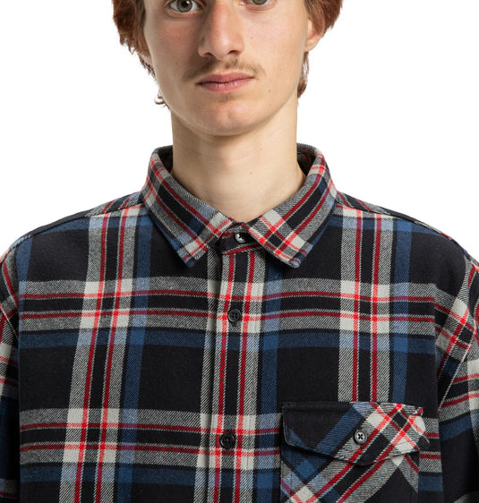 DC Men's Marshal Flannel Shirt Black ADYWT03116-KVJ0