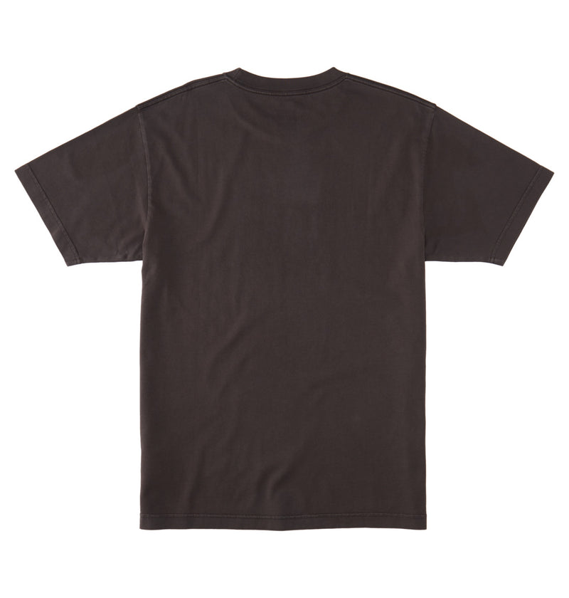 Load image into Gallery viewer, DC Men&#39;s Star Pigment Dye T-Shirt Black Enzyme Wash ADYZT05374_KVJW

