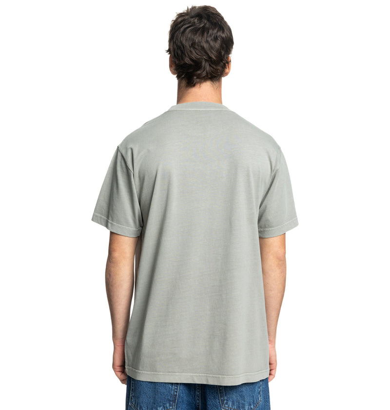 Load image into Gallery viewer, DC Men&#39;s Star Pigment Dye T-Shirt Moon Mist Enzyme Wash ADYZT05374_SMAW

