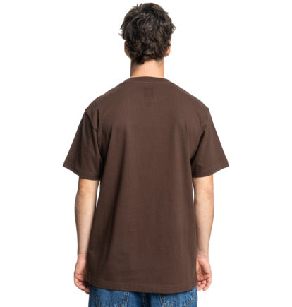 Load image into Gallery viewer, DC Men&#39;s Star Pocket T-Shirt Coffee Bean ADYZT05377-CTL0
