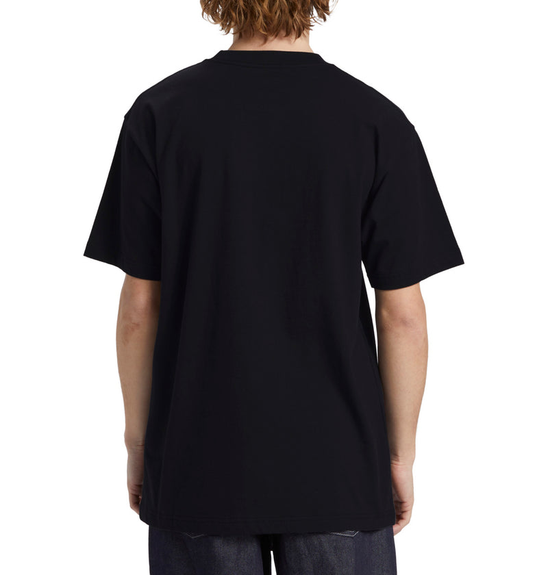 Load image into Gallery viewer, DC Men&#39;s Star Pocket Short Sleeve T-Shirt Black ADYZT05377_KVJ0
