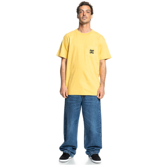 DC Men's Star Pocket T-Shirt Rattan ADYZT05377-XYYB