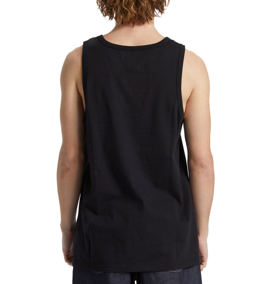 DC Men's Star Pocket Vest Top Black ADYZT05378_KVJ0