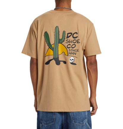 Load image into Gallery viewer, DC Men&#39;s Cactus Neck T-Shirt Incense ADYZT05392-CJZ0
