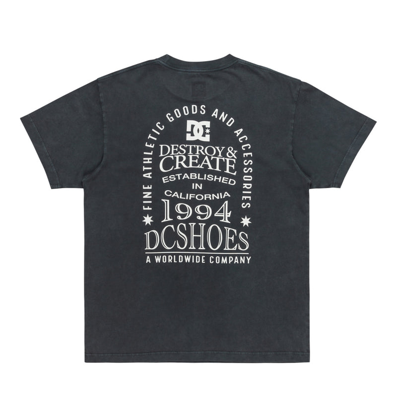 Load image into Gallery viewer, DC Men&#39;s Line Up T-Shirt Black Acid ADYZT05446_BAC
