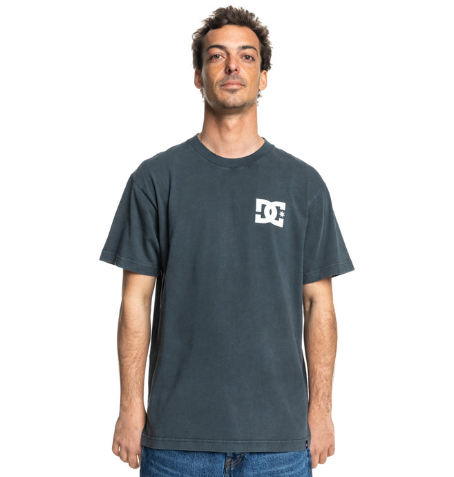DC Men's Line Up T-Shirt Black Acid ADYZT05446_BAC