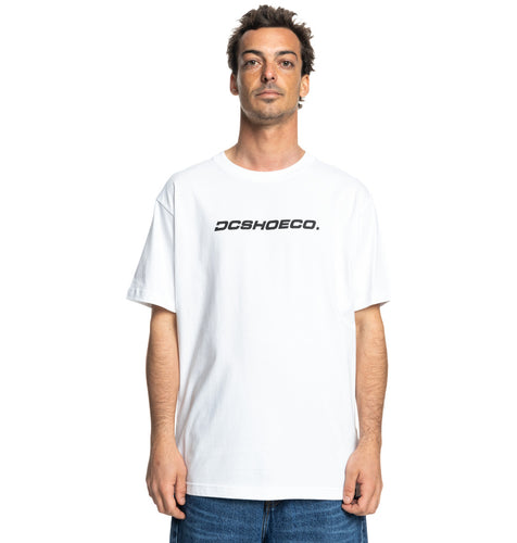 DC Men's Whereabouts T-Shirt White ADYZT05456_WBB0