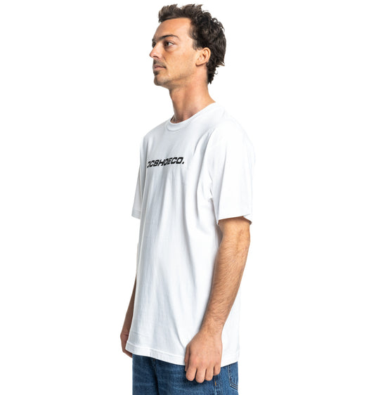 DC Men's Whereabouts T-Shirt White ADYZT05456_WBB0