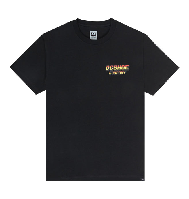 DC Men's Two Bit T-Shirt Black ADYZT05457-KVJ0