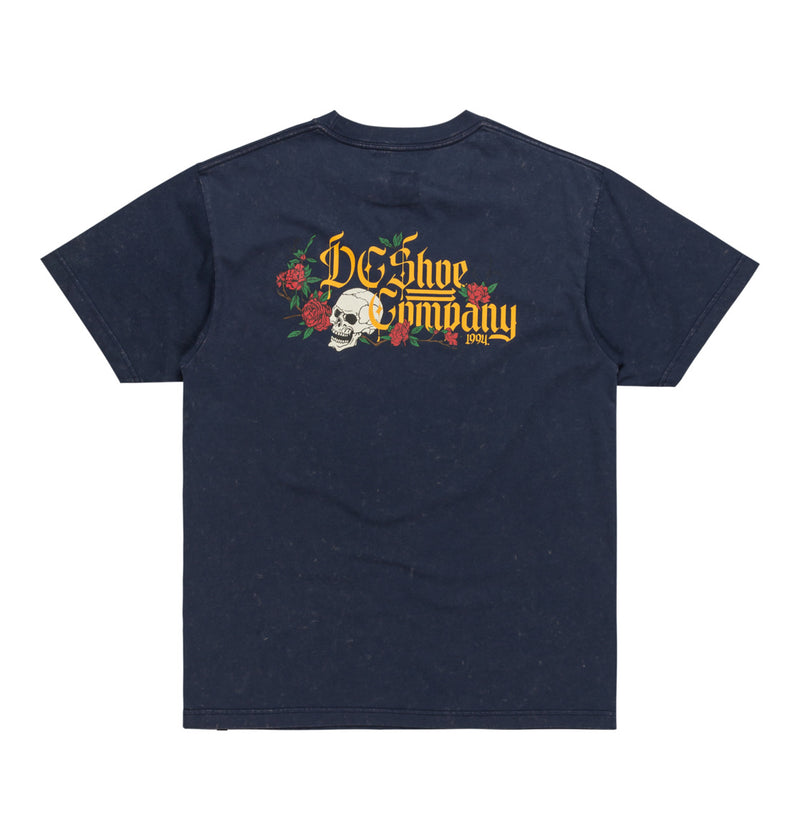 Load image into Gallery viewer, DC Men&#39;s Standoff T-Shirt Dress Blues Rain Wash ADYZT05460_BTKW
