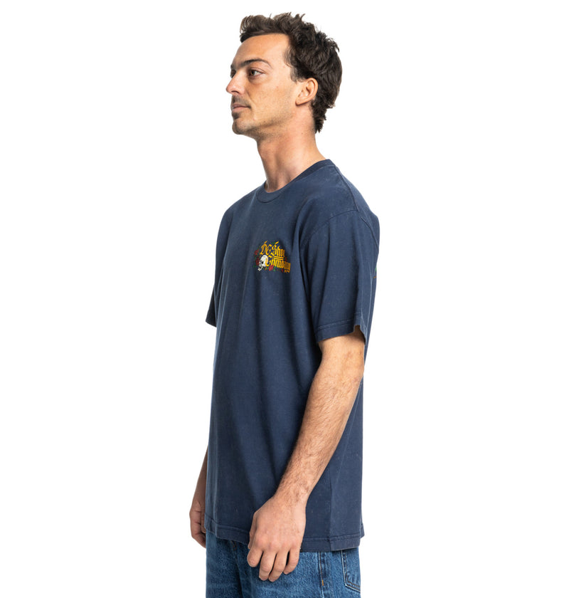 Load image into Gallery viewer, DC Men&#39;s Standoff T-Shirt Dress Blues Rain Wash ADYZT05460_BTKW
