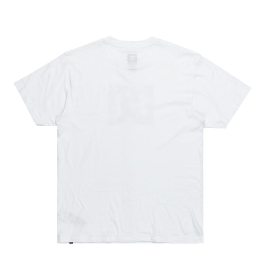 DC Men's Star Skully T-Shirt White ADYZT05461_WBB0