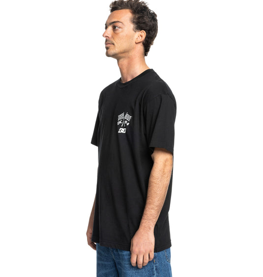 DC Men's For The Win Short Sleeves T-Shirt Black ADYZT05467-KVJ0