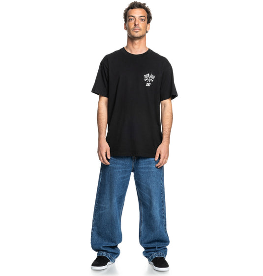 DC Men's For The Win Short Sleeves T-Shirt Black ADYZT05467-KVJ0