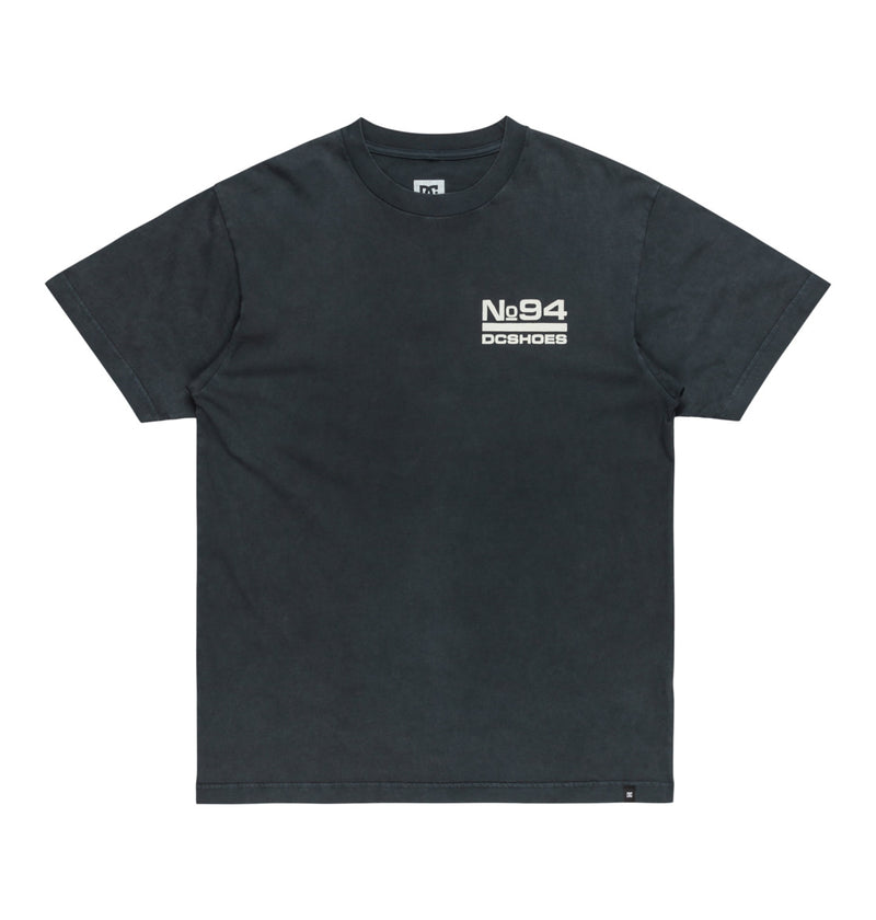 Load image into Gallery viewer, DC Men&#39;s Off Course T-Shirt Black Acid ADYZT05473-BAC
