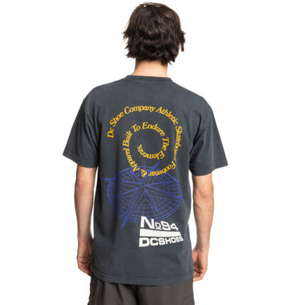 DC Men's Off Course T-Shirt Black Acid ADYZT05473-BAC