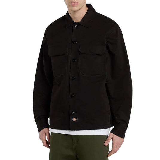 Dickies Men's 247 Shacket Black DK0A8E30BLK
