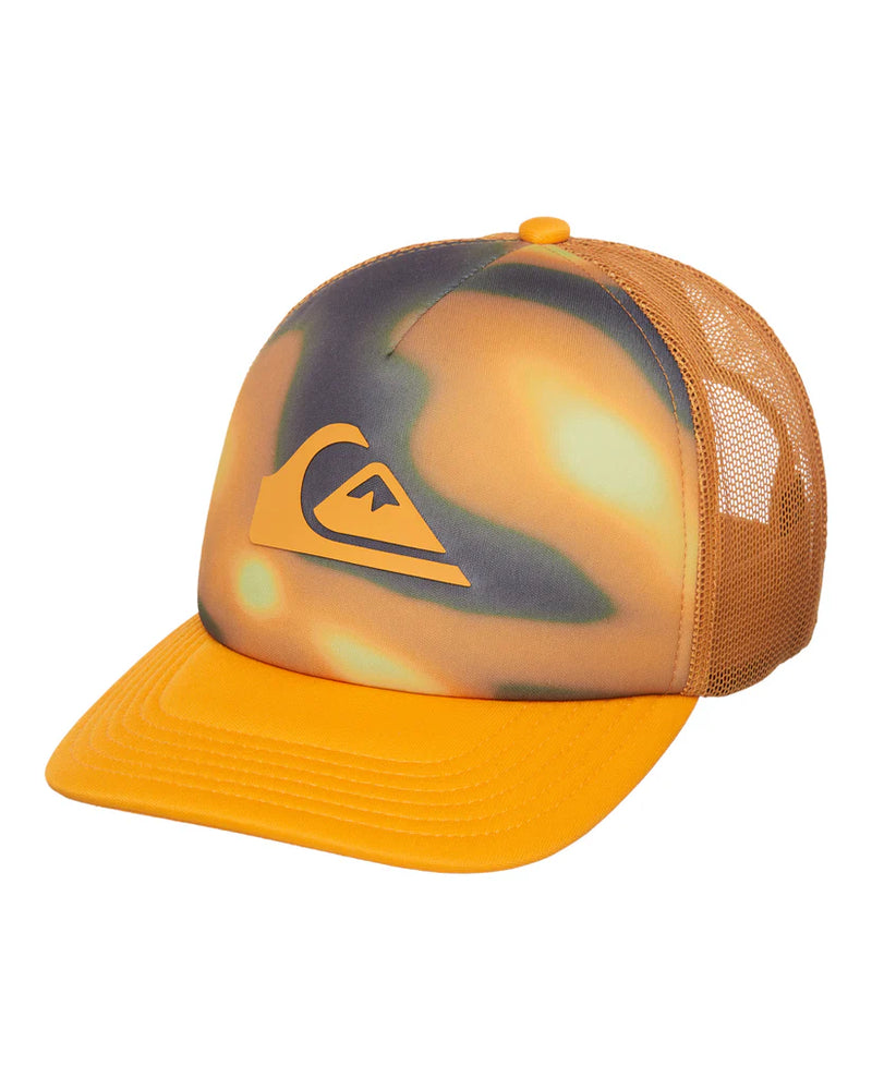 Load image into Gallery viewer, Quiksilver Kids' Classic Foam Trucker Cap Grape Leaf Holmes AQBHA03593-CRE6
