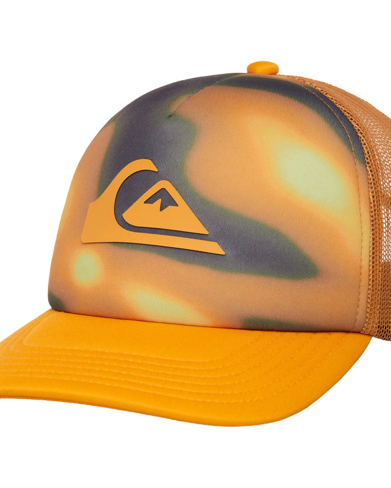Load image into Gallery viewer, Quiksilver Kids' Classic Foam Trucker Cap Grape Leaf Holmes AQBHA03593-CRE6
