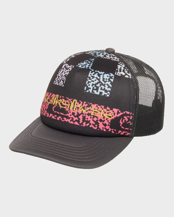 Load image into Gallery viewer, Quiksilver Kids' Classic Foam Trucker Cap Dark Navy Next Gen AQBHA03593-KTP6
