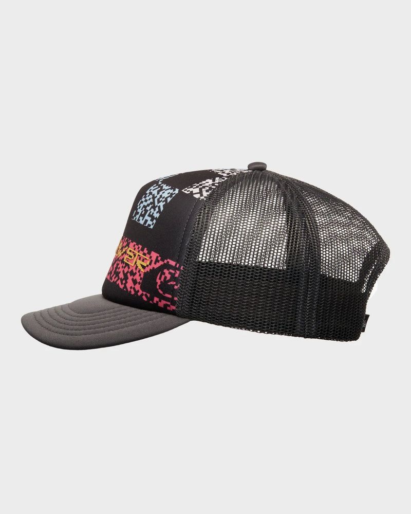 Load image into Gallery viewer, Quiksilver Kids' Classic Foam Trucker Cap Dark Navy Next Gen AQBHA03593-KTP6
