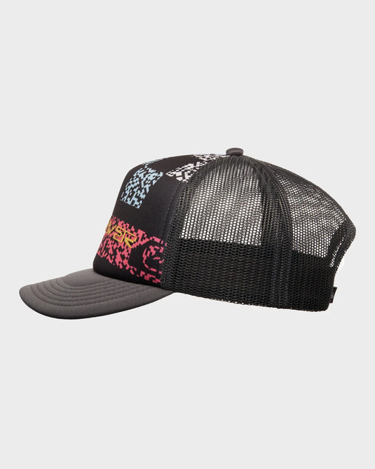 Quiksilver Kids' Classic Foam Trucker Cap Dark Navy Next Gen AQBHA03593-KTP6