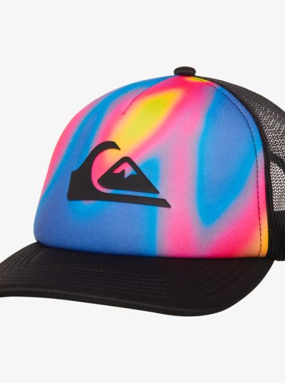 Quiksilver Kids' Classic Foam Trucker Cap Monaco Blue Holmes AQBHA03593-BYC6