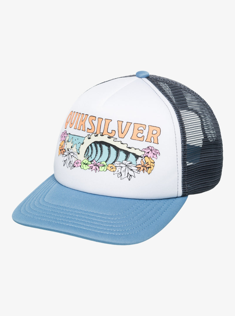 Load image into Gallery viewer, Quiksilver Kids&#39; Solar Eye Trucker Cap Coronet Blue AQBHA03601_BLQ0
