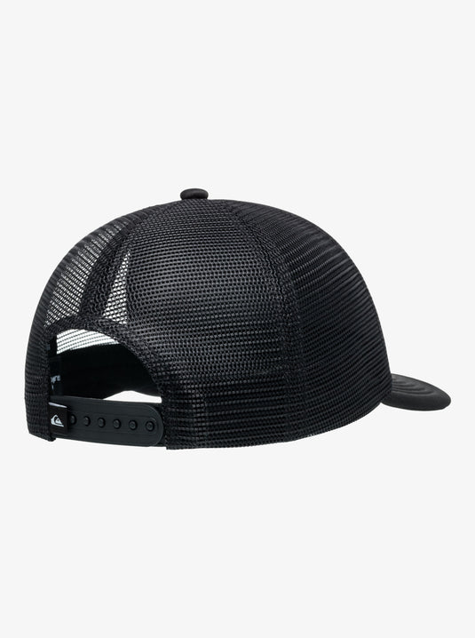 Quiksilver Kids' Solar Eye Trucker Cap Black/Black AQBHA03601_XKKK