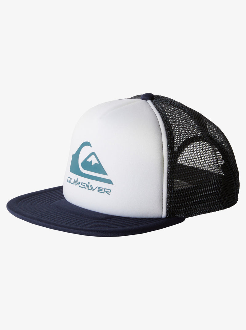 Load image into Gallery viewer, Quiksilver Youth&#39;s Foamslayer Trucker Cap Dark Navy AQBHA03607
