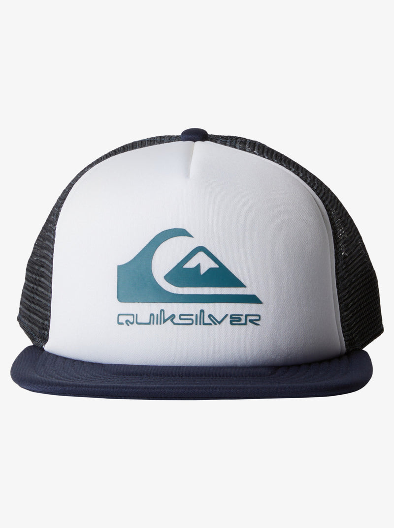 Load image into Gallery viewer, Quiksilver Youth&#39;s Foamslayer Trucker Cap Dark Navy AQBHA03607
