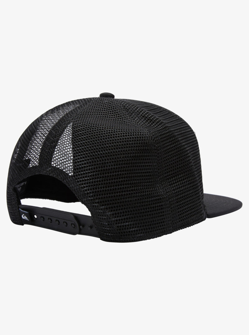 Load image into Gallery viewer, Quiksilver Kid's Classic Foam M&amp;W Trucker Hat Black AQBHA03607-KVJ0

