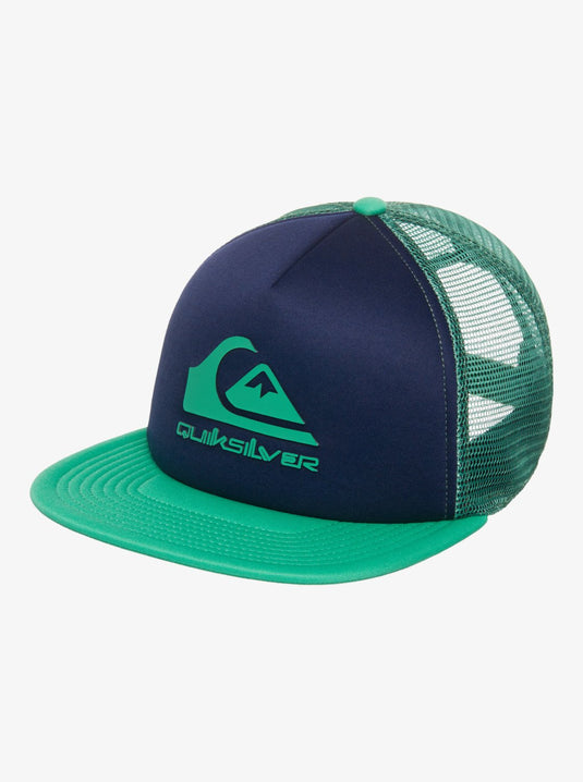 Quiksilver Kid's Classic Foam M&W Trucker Hat Leprechaun AQBHA03607-GNZ0