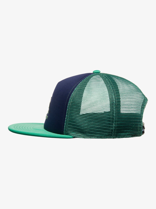 Quiksilver Kid's Classic Foam M&W Trucker Hat Leprechaun AQBHA03607-GNZ0