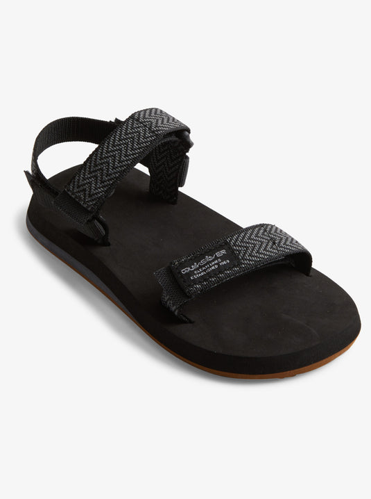 Quiksilver Kids' Monkey Caged Sandals Black/Grey/Black AQBL100337_XKSK
