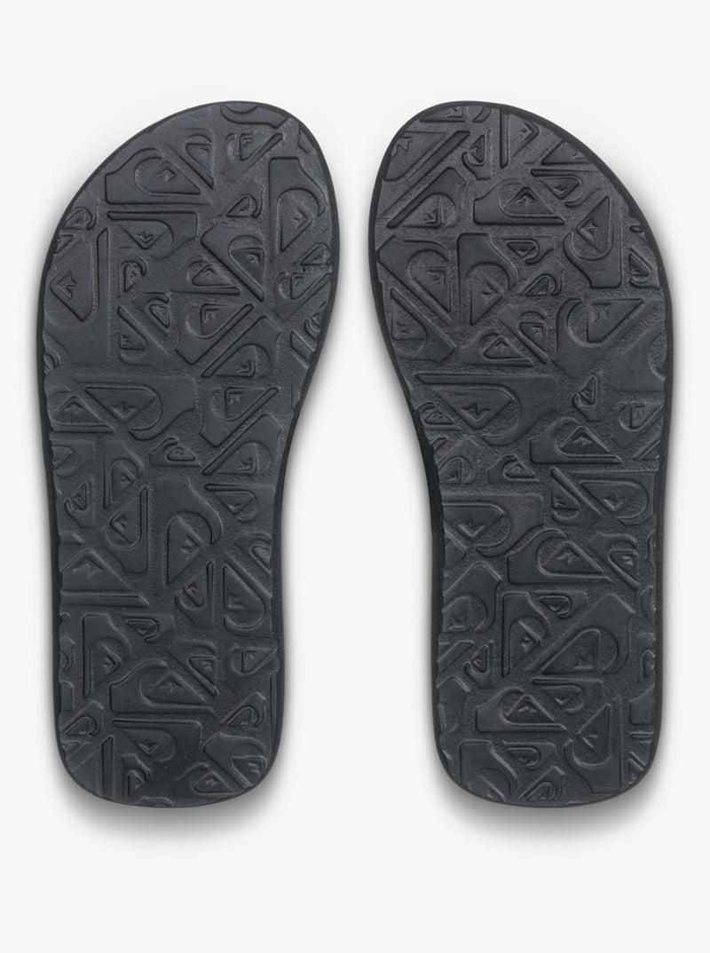 Load image into Gallery viewer, Quiksilver Kids&#39; Molokai Layback Flip Flops Black Connect AQBL100591_KVJ8

