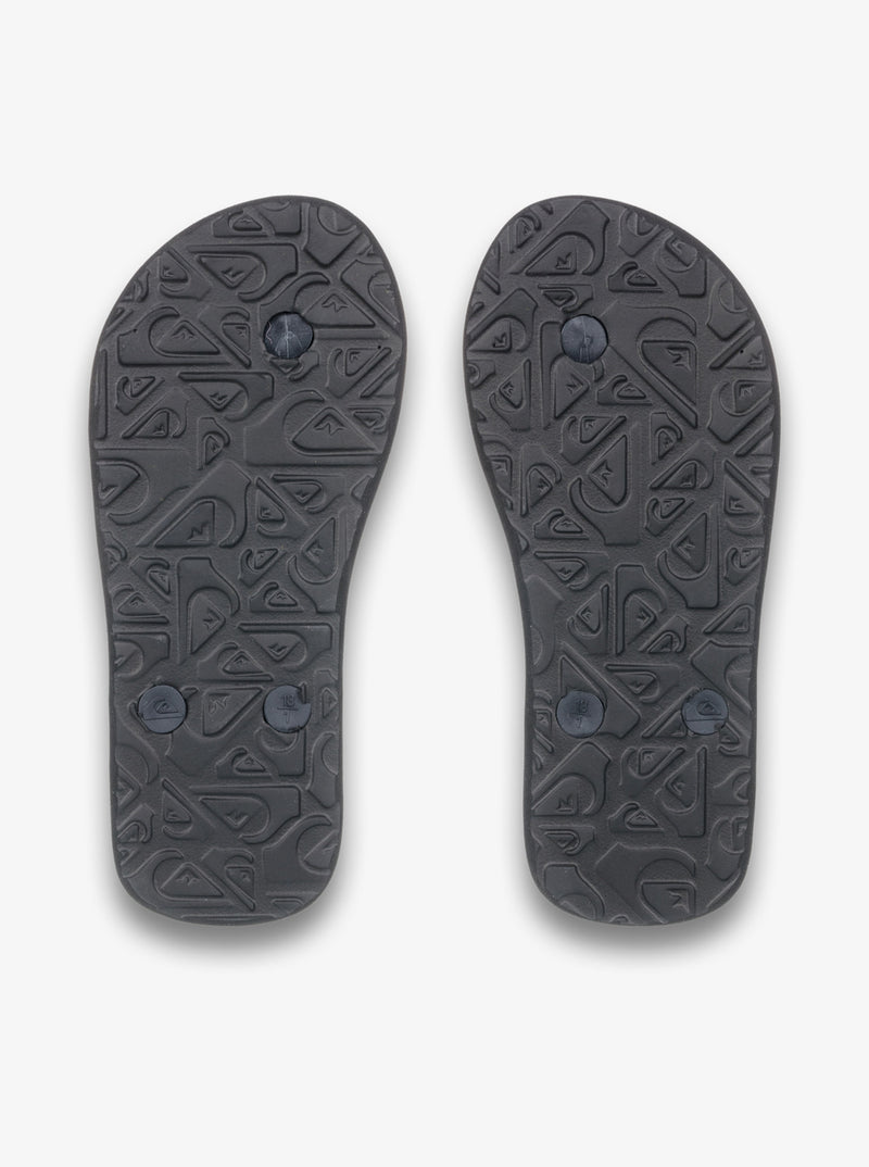 Load image into Gallery viewer, Quiksilver Kids&#39; Molokai Art 25 Flip Flops Black Backyards AQBL100624-KVJ7

