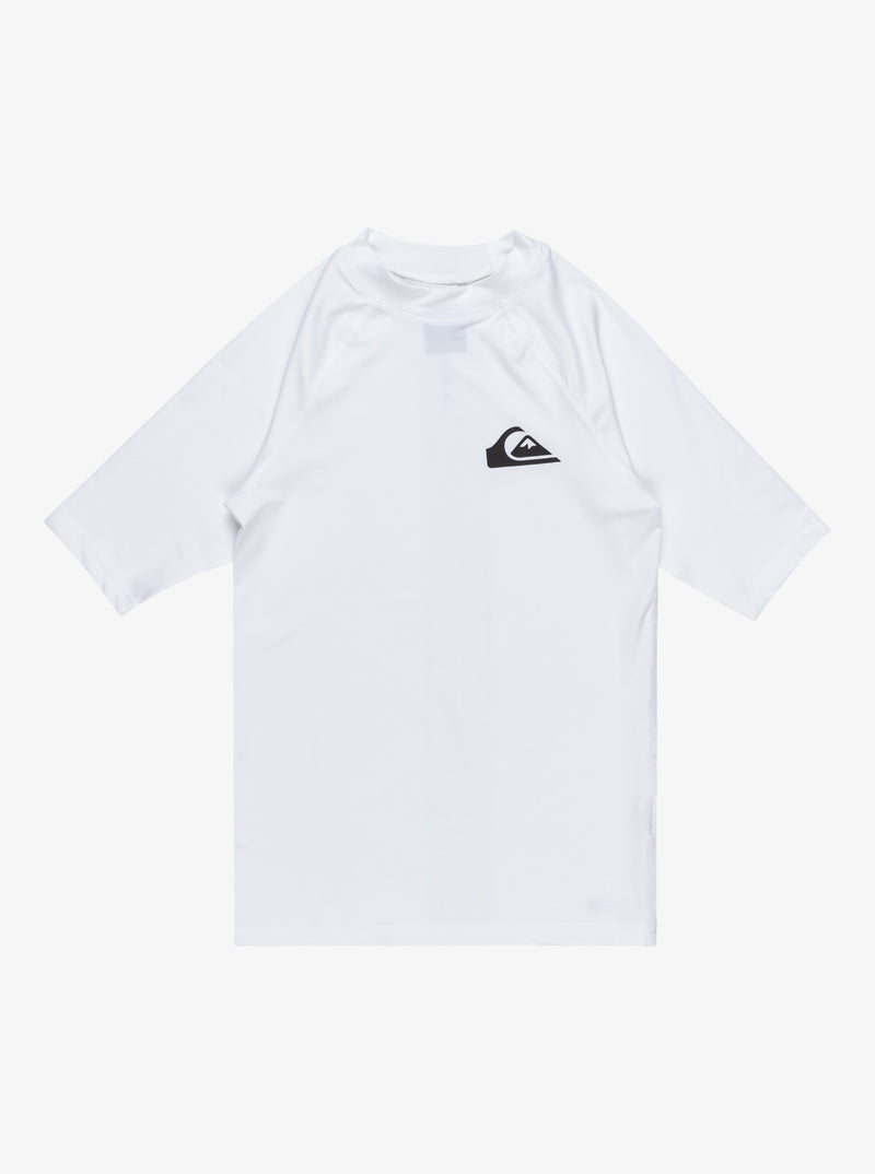 Load image into Gallery viewer, Quiksilver Kids' Everyday Short Sleeve UPF 50 Surf T-Shirt (8-14 Years) White AQBWR03064-XBB0

