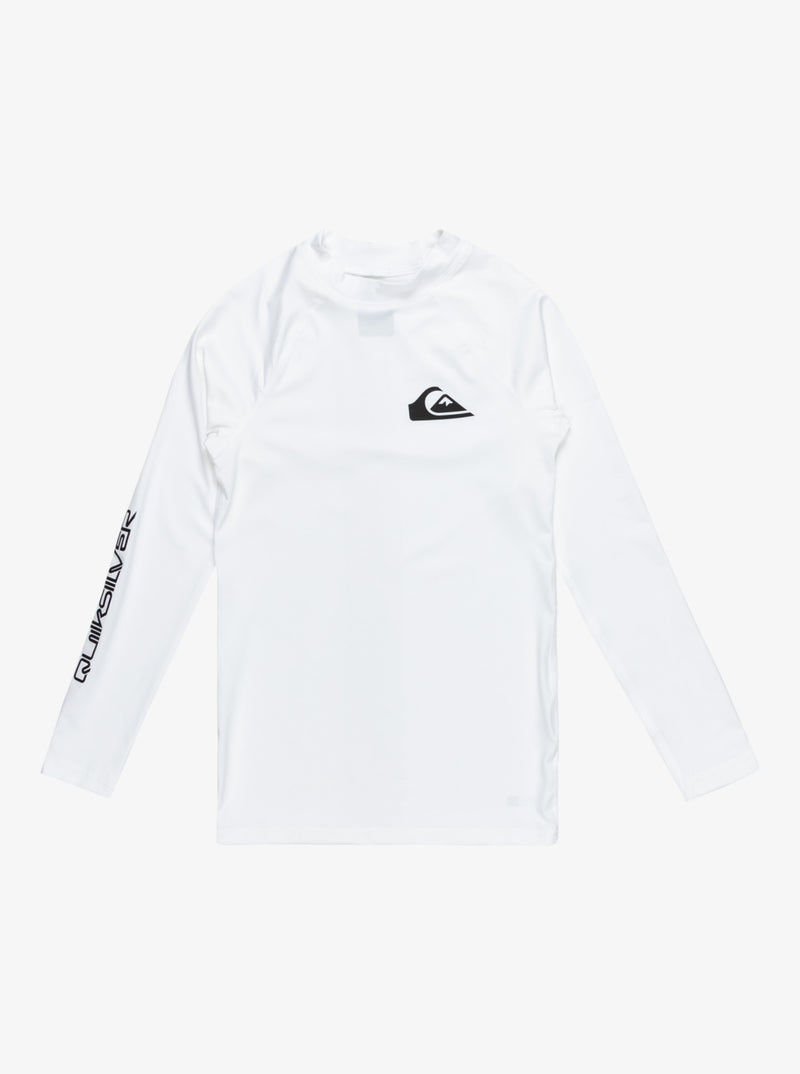Load image into Gallery viewer, Quiksilver Kids' Everyday LS UPF 50 Surf T-Shirt (8-16 Years) White AQBWR03065-WBB0
